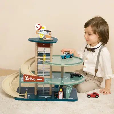 Classic World Ahşap Vintage Garaj 50614 - 6