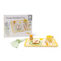 Classic World Ahşap Vintage Kahvaltı Seti 50575 - 4