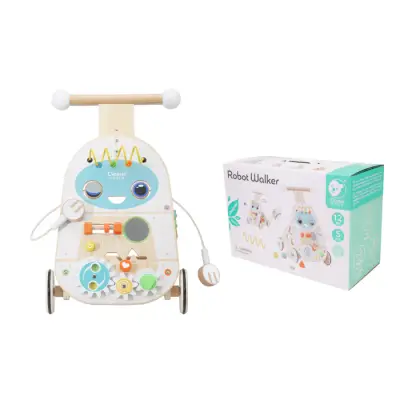 Classic World Ahşap Yürüme Arkadaşı - Robot 10515 - 2