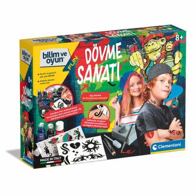 Clementoni Bilim Ve Oyun Dövme Sanatı Cle-64329 - 1