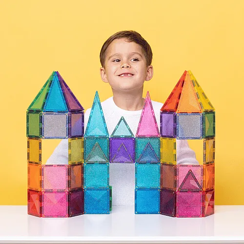 Connetix Glitter Castle Pack Manyetik Bloklar - 48 Parça - 3