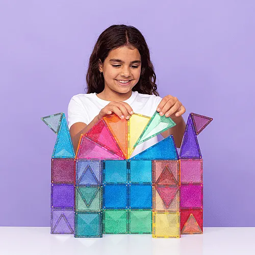 Connetix Glitter Castle Pack Manyetik Bloklar - 48 Parça - 2