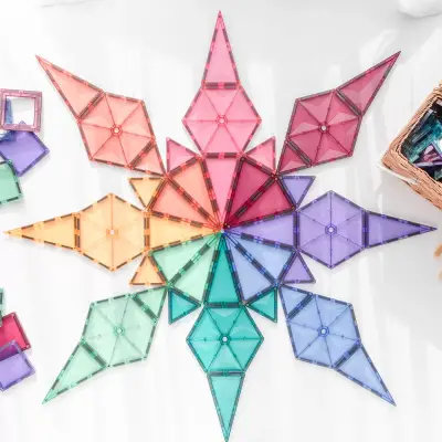 Connetix Pastel Mega Set - 202 Parça CON-EU-P202 - 6