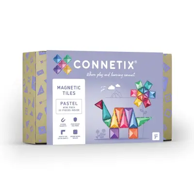 Connetix Pastel Mini Set - 32 Parça CON-EU-P32 - 1