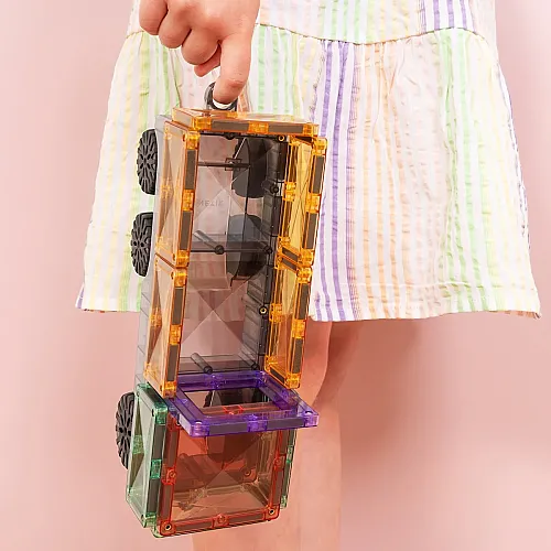 Connetix Pastel Transport Pack Manyetik Bloklar - 50 Parça - 6