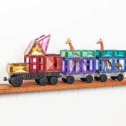 Connetix Pastel Transport Pack Manyetik Bloklar - 50 Parça - 2