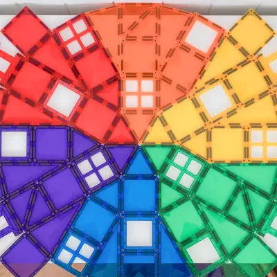 Connetix Rainbow Creative Set - 102 Parça CON-EU-102 - 6