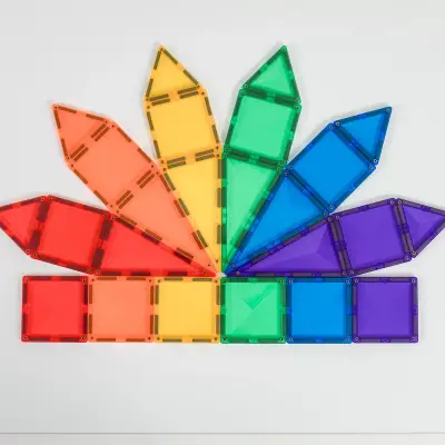 Connetix Rainbow Mini Set - 24 Parça CON-EU-24 - 8