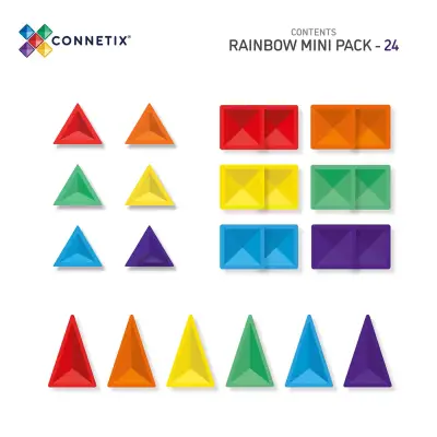 Connetix Rainbow Mini Set - 24 Parça CON-EU-24 - 2