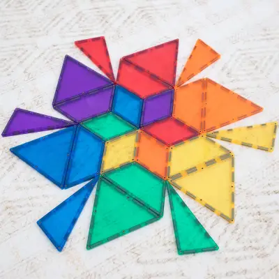 Connetix Rainbow Shape Expansion Set - 36 Parça CON-EU-36SE - 3