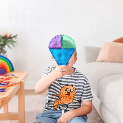 Connetix Rainbow Shape Expansion Set - 36 Parça CON-EU-36SE - 6