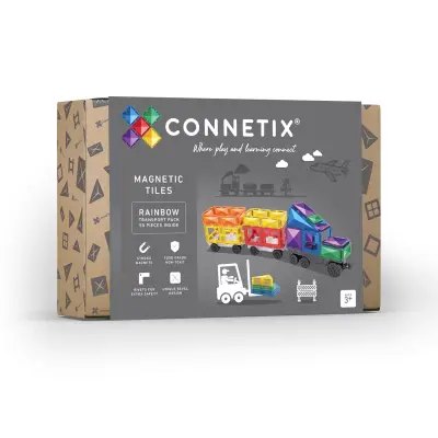 Connetix Rainbow Transport Set - 50 Parça CON-EU-50T - 1