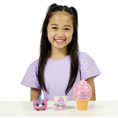 Cookeez Makery Yum Yumz Dondurma Kokulu Peluş Sürpriz Paket CKE07000 - 3