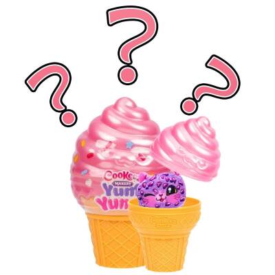 Cookeez Makery Yum Yumz Dondurma Kokulu Peluş Sürpriz Paket CKE07000 - 1