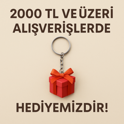 Dekka Animal Metal Anahtarlık HEDİYE - 1
