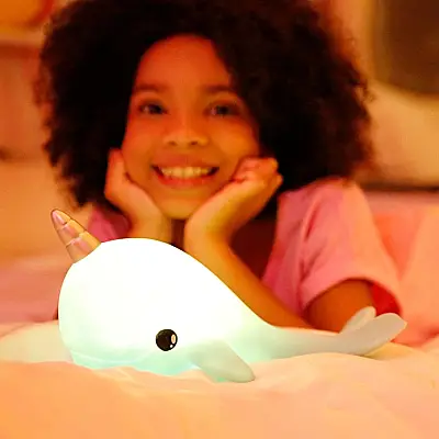 Dhınk Narwhal Mavi Gece Lambası Dhınk362-02 - 4