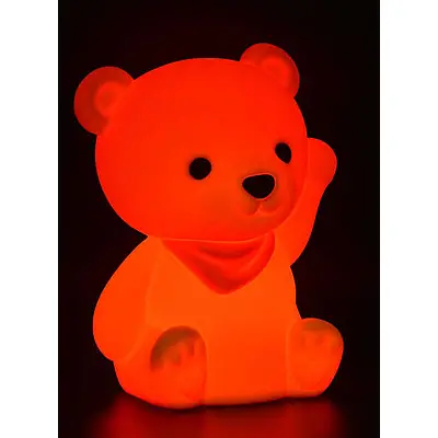 Dhink Silikon Gece Lambası Ayıcık Sarı Dhınk436-01 - 5