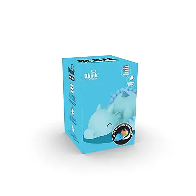 Dhink Silikon Gece Lambası Dragon Mavi Dhınk439-01 - 5