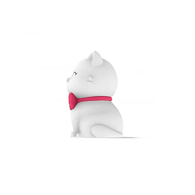 Dhink Silikon Gece Lambası Kedi Toshbeyaz Dhınk434-01 - 2