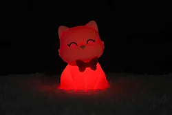 Dhink Silikon Gece Lambası Kedi Toshbeyaz Dhınk434-01 - 7