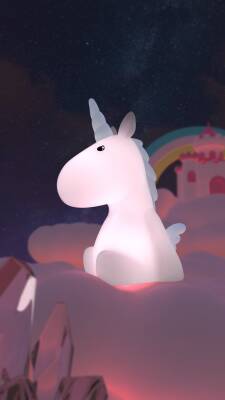 Dhink Silikon Gece Lambası Unicorn DHINK442-02 - 1