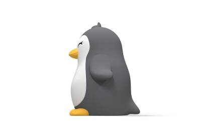 Dhink Silikon Şarjlı Gece Lambası Penguen DHINK441-21 - 8