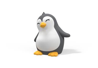 Dhink Silikon Şarjlı Gece Lambası Penguen DHINK441-21 - 3