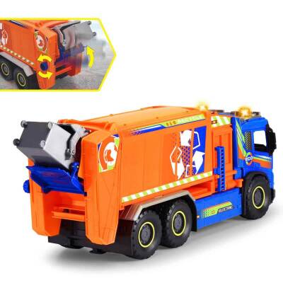 Dickie Sesli ve Işıklı Dev Çöp Kamyonu 55 cm 203749037 - 2