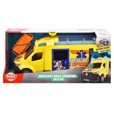 Dickie Mercedes-Benz Sprinter Kurtarma Aracı 203716025 - 3