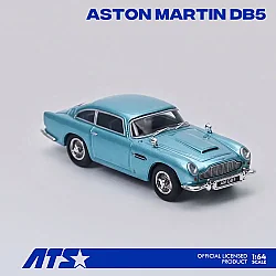 Die Cast Ats 1/64 Aston Martin Db5 - 881205 - Caribbean Pearl Blue - 4