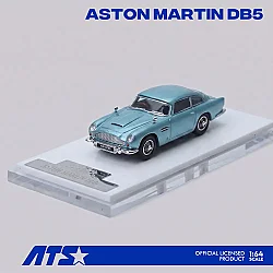 Die Cast Ats 1/64 Aston Martin Db5 - 881205 - Caribbean Pearl Blue - 8