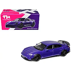 Die Cast GtA Trends Hobby - Porsche Taycan Turbo - #104-241087A - Purple - Başel Toys