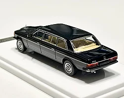 Die Cast Jiyi X Goc 1/64 Mercedes-Benz 230E Uzatılmış Limuzin (W123) Siyah - 4