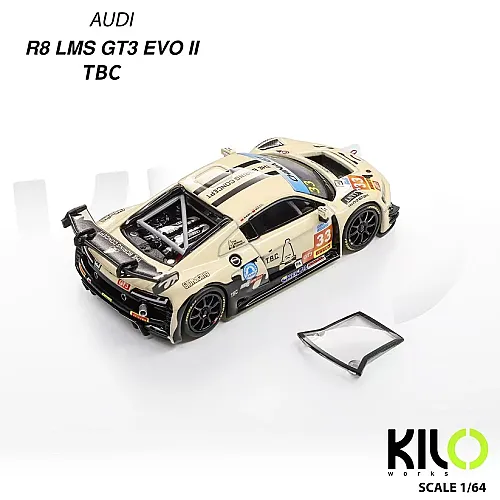 Die Cast Kıloworks 1/64 R8 Lms Gt3 Evo II Tbc - Klw0036-17 - 2