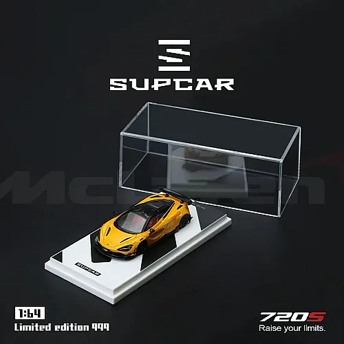 Die Cast McLaren 720S Jaune - Sc64046 - Volcanic Yellow - 2