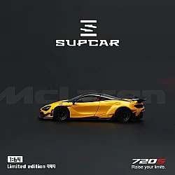 Die Cast McLaren 720S Jaune - Sc64046 - Volcanic Yellow - 4