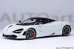 Die Cast McLaren 720S - Sc64047 - Silica White - 4