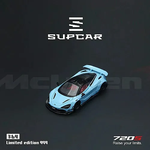 Die Cast McLaren 720S - Sc64048 - Sky Blue - 2