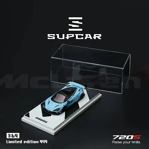 Die Cast McLaren 720S - Sc64048 - Sky Blue - 4