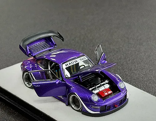 Die Cast Pgm 1/64 Rwb 993 - Metallic Purple - 640314 - Luxury Version - 2