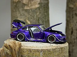 Die Cast Pgm 1/64 Rwb 993 - Metallic Purple - 640314 - Luxury Version - 4