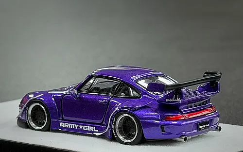 Die Cast Pgm 1/64 Rwb 993 - Metallic Purple - 640314 - Luxury Version - 6