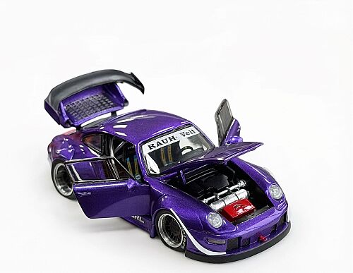 Die Cast Pgm 1/64 Rwb 993 - Metallic Purple - 640314 - Luxury Version - 1