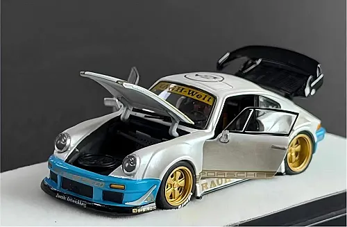 Die Cast Pgm RWB 930 - Matte White - 640211 - Luxury Version - 2