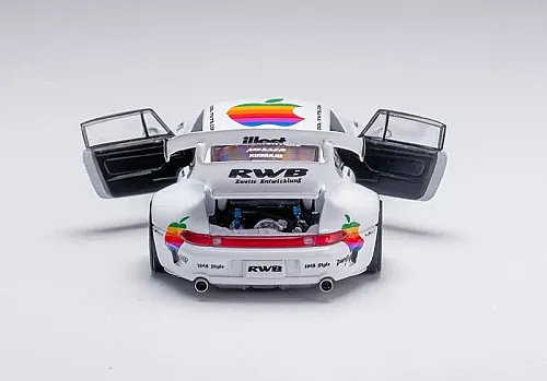 Die Cast White Apple Ordinary Version - A/PGM-640010 89# - 5