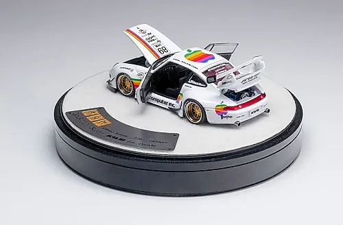 Die Cast White Apple Ordinary Version - A/PGM-640010 89# - 6