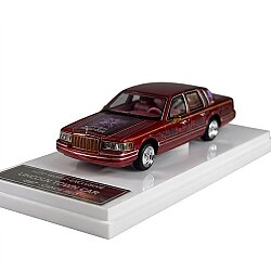 Die Cast Mk Miniatures 1/64 - Lincoln Town Car - Lowrider - Başel Toys
