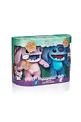 Disney Chatty Stitch & Angel Deluxe Puppetronic Twin Pack - Real FX