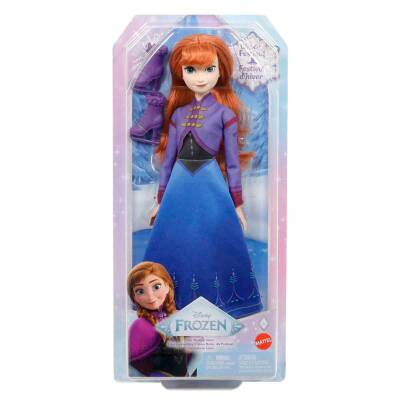Disney Karlar Ülkesi Buz Pateni Temalı Anna Bebek JBG54 - 1