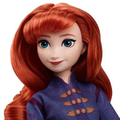 Disney Karlar Ülkesi Buz Pateni Temalı Anna Bebek JBG54 - 6